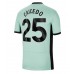 Chelsea Moises Caicedo #25 Tredje matchtröja 2023-24 Kortärmad Billigt